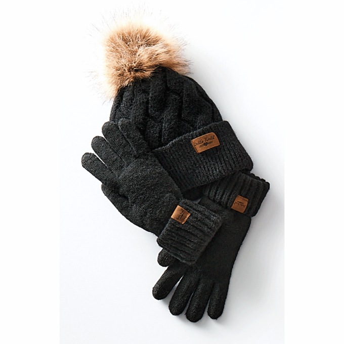 Britt's Knits Mainstay Hat and Tech Glove Set, , large