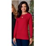 Cashmere-Blend Sweater, , large