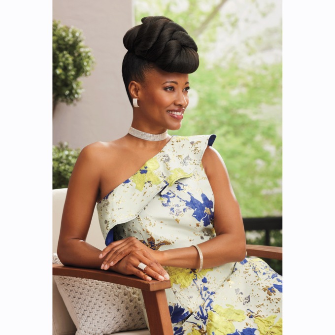 Yolandra One-Shoulder Dress, , large