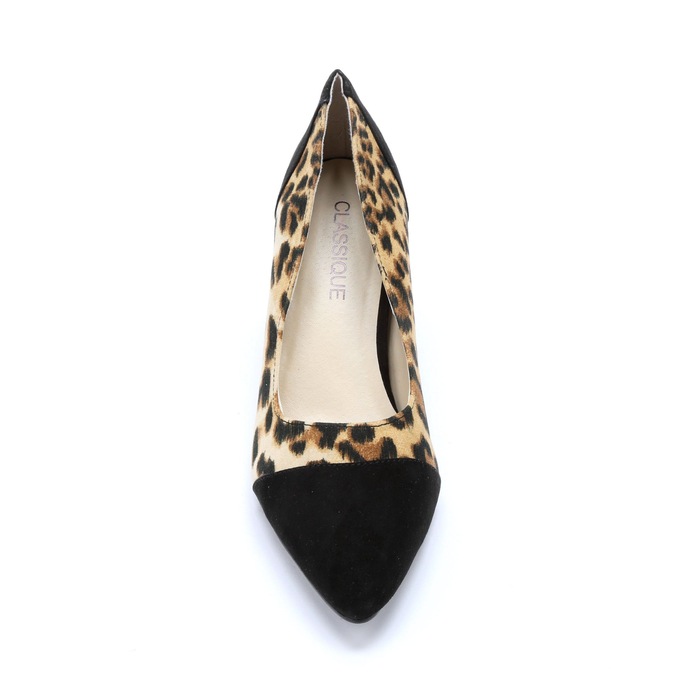 Animal Print Pump by Classique, , large