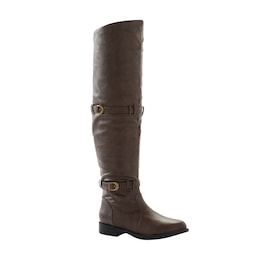 Fold-Over Riding Boots for Women with Over-the-Knee or Cuffed Styling Options and 1.25&rdquo; Heel, , large
