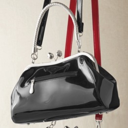 Ashanti Patent Bag, , large