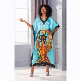 Zaria Long Caftan, , large