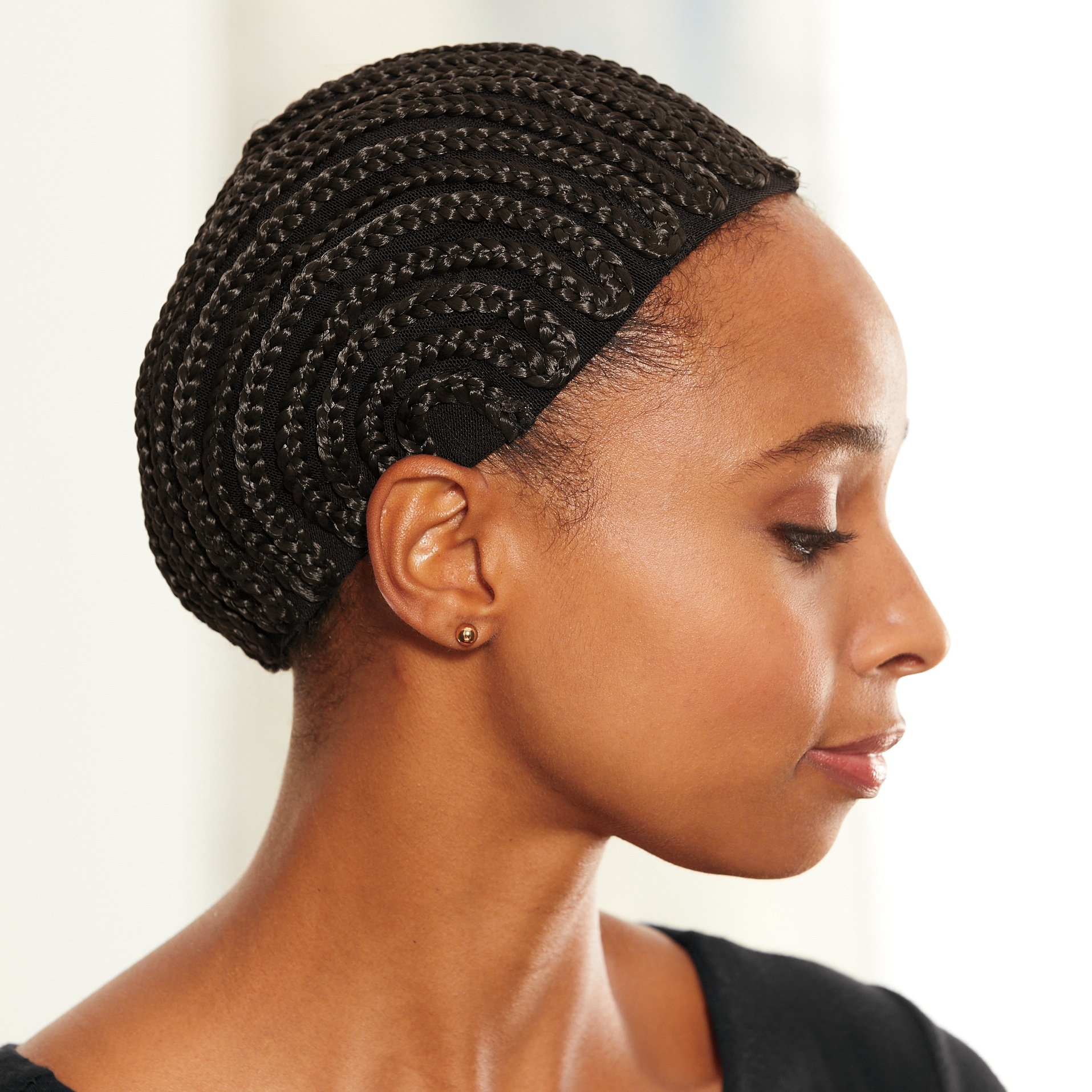 cornrow wig cap
