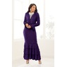 Karlee Ruffled Jacket Dress, , large