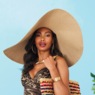 Oversized Straw Hat, , large
