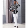 Jackie Houndstooth Pant Set, , large