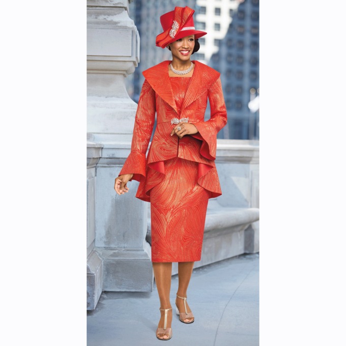 Kelis Women's Church Hat with Oversized Bow and Rhinestone Brooch, , large