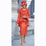 Kelis Women's Church Hat with Oversized Bow and Rhinestone Brooch, , large
