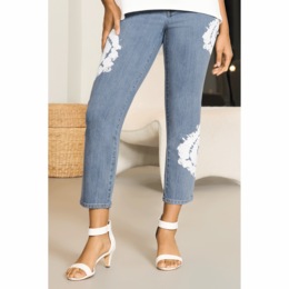 Tatum Painted Jean, , large