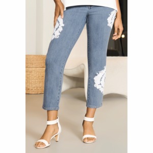 Tatum Painted Jean, , large