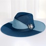 Patchwork Denim Hat, , large