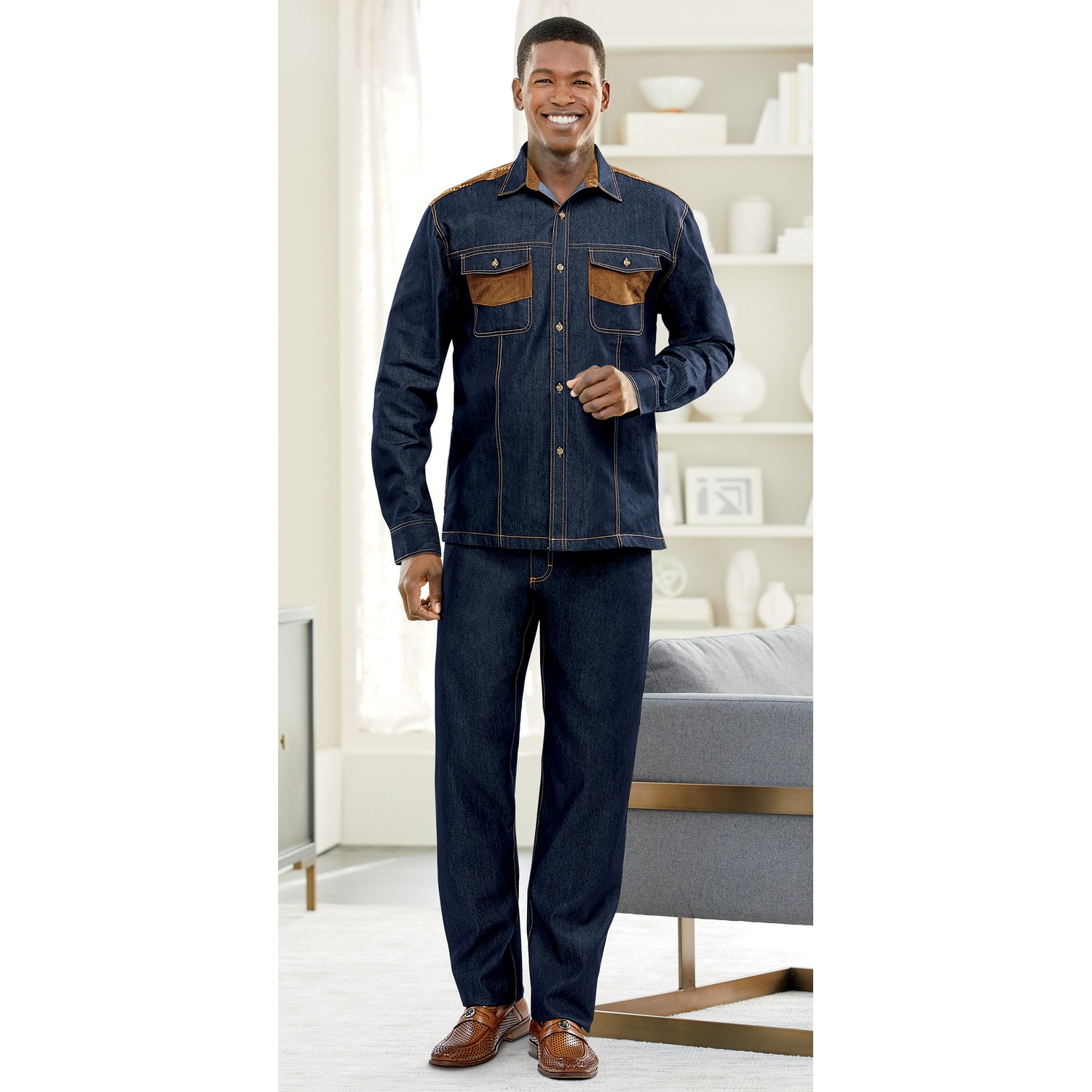 Denim Pant Set ASHRO