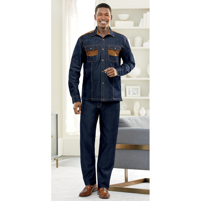 Ashro denim suits cheap