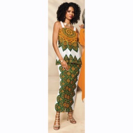 Dezaria Popover Maxi Dress, , large