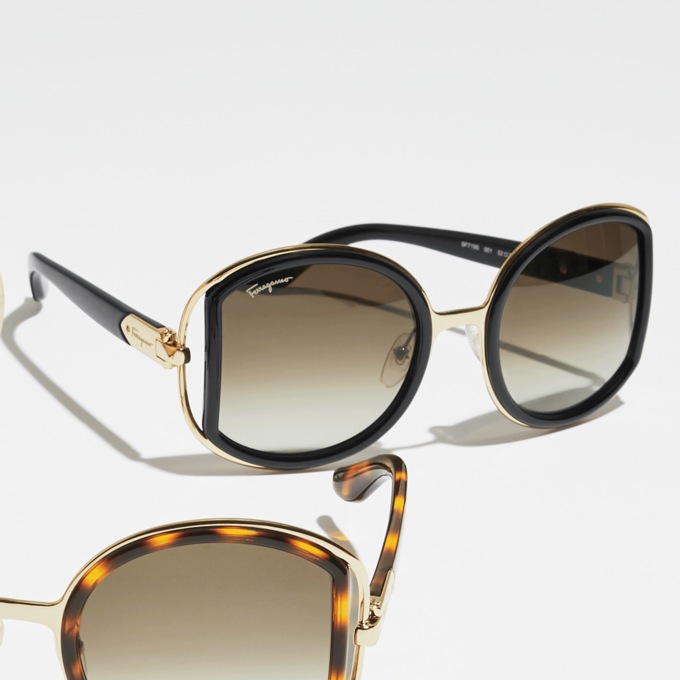 Ferragamo oversized sunglasses outlet