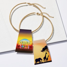 African Dreams Tab Necklace, , large