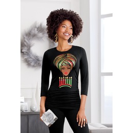 Kwanzaa Holiday Top, , large