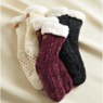 Crazy Soft Chenille Slipper Socks, , large