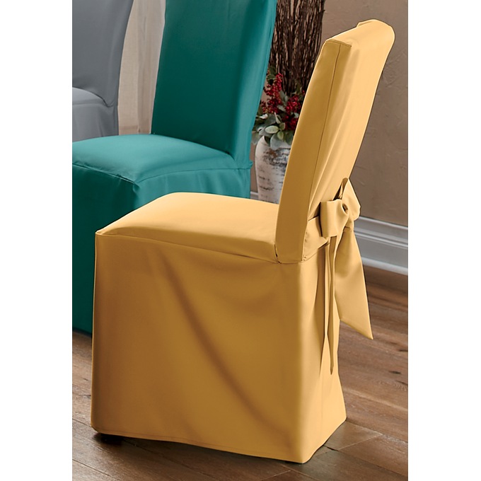 Tall dining deals chair covers