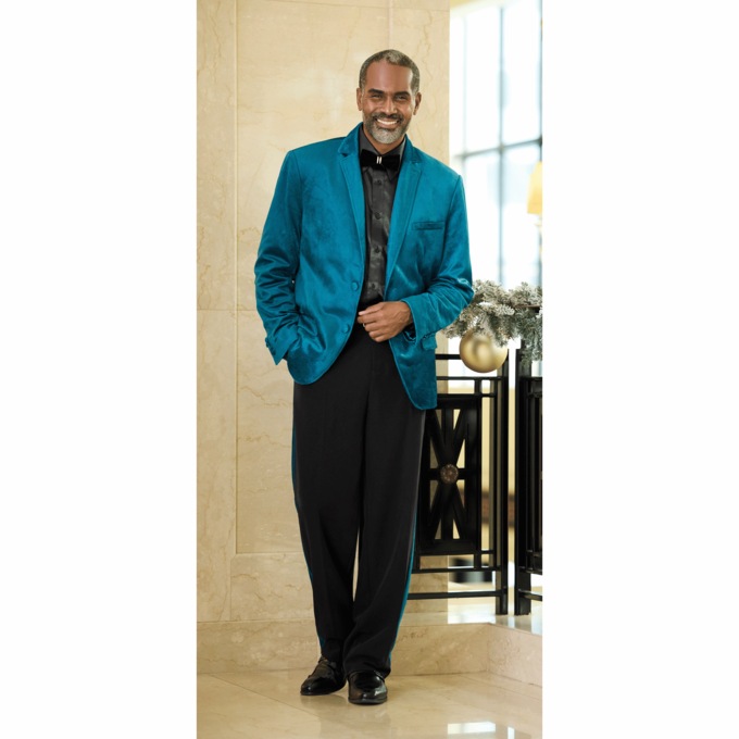Melvin Velvet Suit, , large