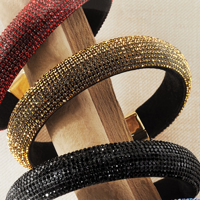 Crystal Color Bracelet, Topaz, large