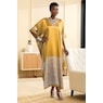 Chi Women's Long Caftan with Regal Border Print, , large