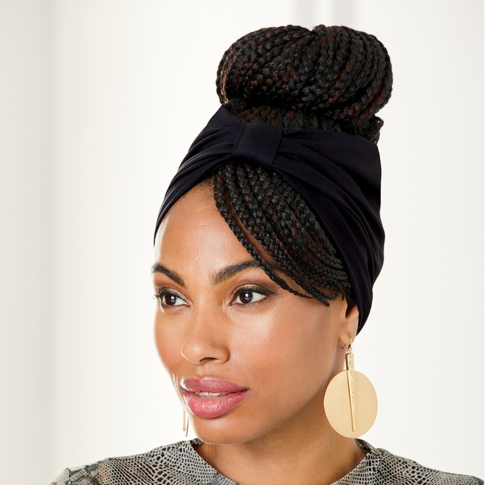 Clarissa Braided Headwrap Wig, , large