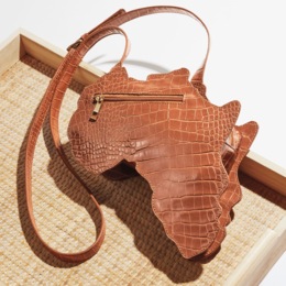 Africa-Shaped Bag, , large