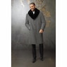 Frank Faux-Fur Collar Coat, , large