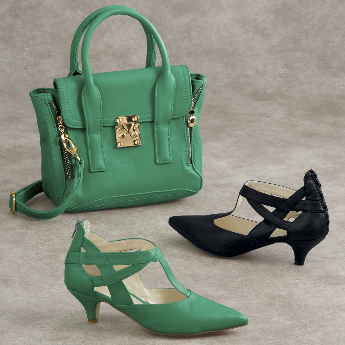 ashro shoes and handbag