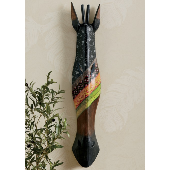 Striped Safari Wall Mask, , large