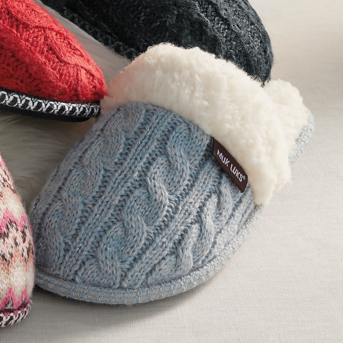 MUK LUKS&reg; Frida Scuff, , large