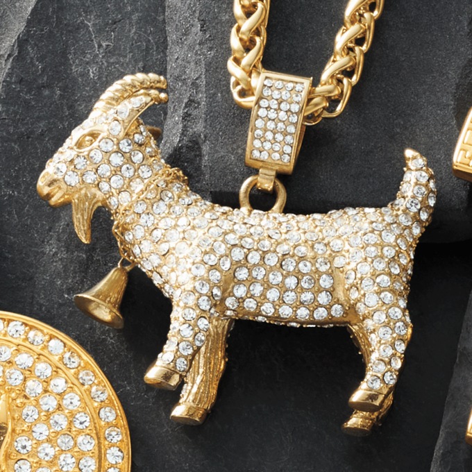 Majesty Men's G.O.A.T. Pendant, , large