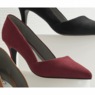 Faux-Suede Pump, , large