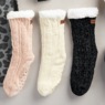 Crazy Soft Chenille Slipper Socks, , large