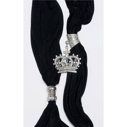 Queen Jewelry Scarf, , large
