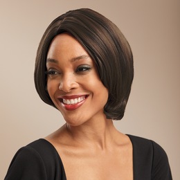 Glenda Wig, Medium Dark Brown Copper Blonde, large