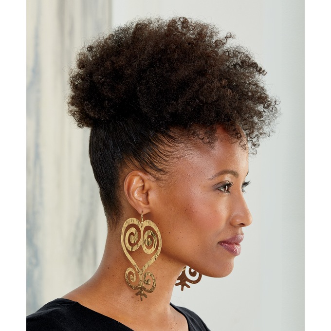 African symbol hotsell earrings