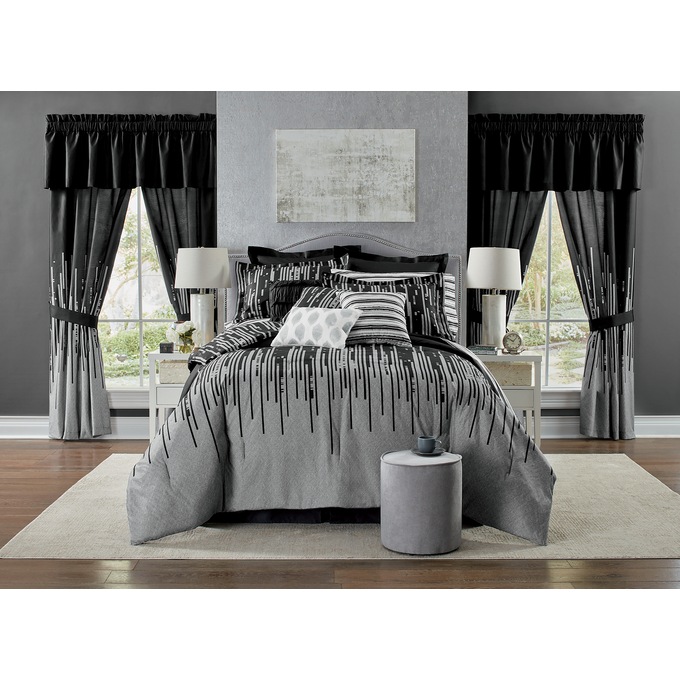 Duvet and cheap curtain sets