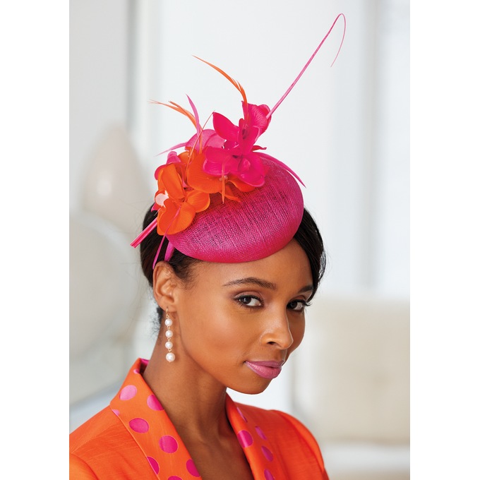 Laser Flower Fascinator, , large