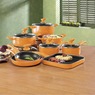 13-Piece Marble Aluminum Cookware, , large