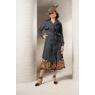 Tezlyn Trench Denim A-Line Dress and Hat, , large