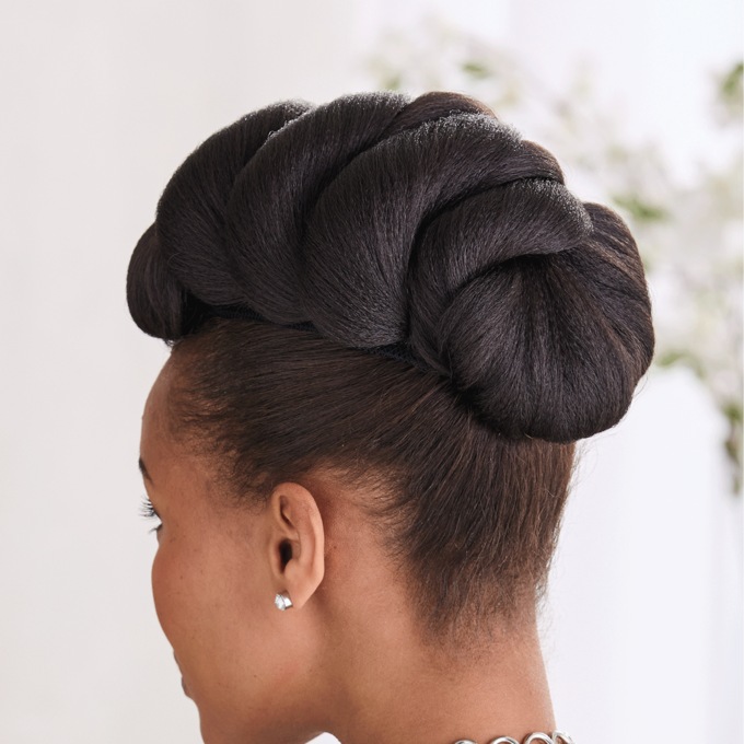 Bianca Bun, Medium Dark Brown, large