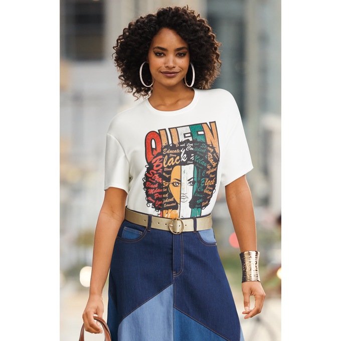 Queen Tee, , large