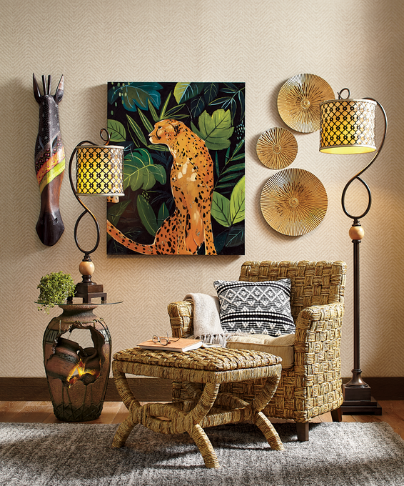 Jungle Leopard Canvas, , large