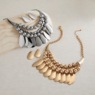 Bead Teardrop Necklace & Earring Set, , large