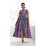 Laqueta Overlay Skirt Dress, , large