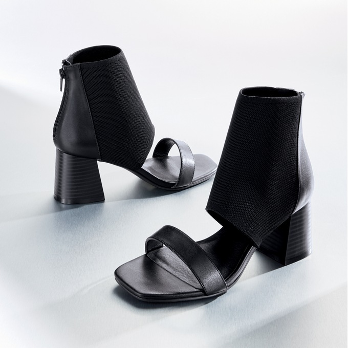 Stretch-Ankle Sandal, , large