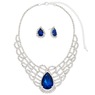 Starla Crystal Necklace & Earring Set, , large